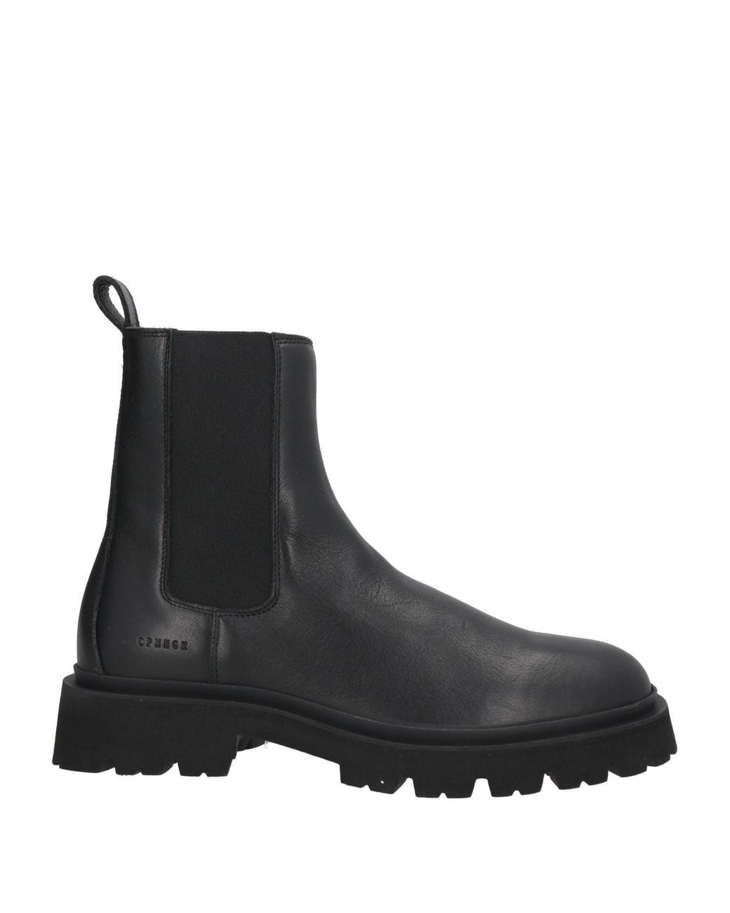 COPENHAGEN Black Ankle Boots Calfskin for men