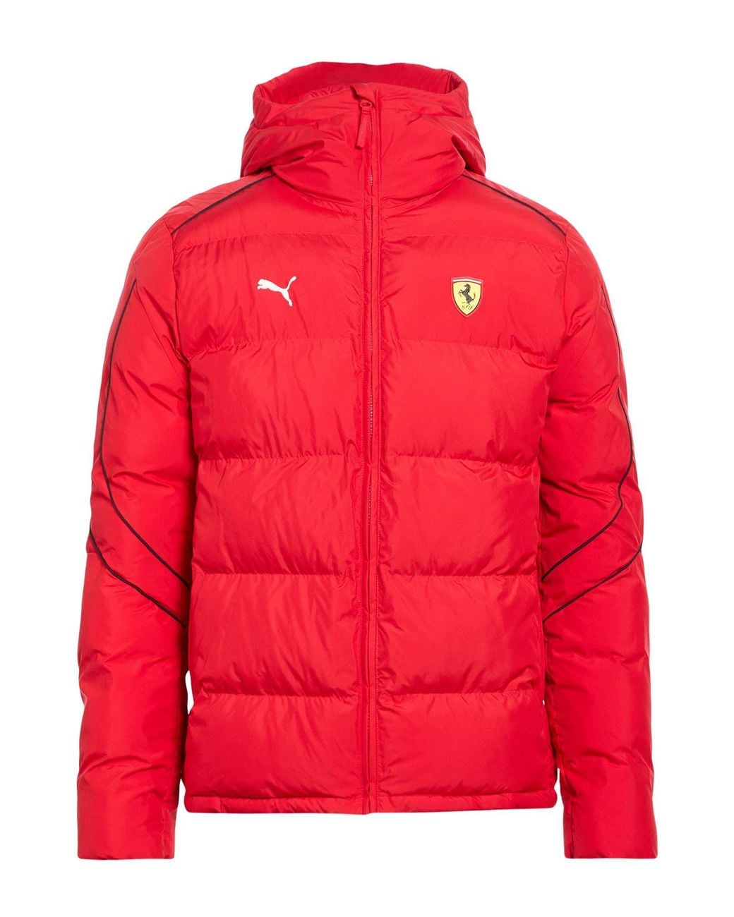 PUMA x FERRARI Red Puffer Polyester for men