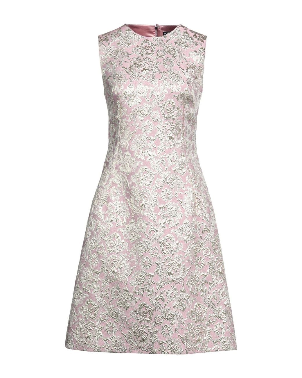 Dolce & Gabbana Gray Midi Dress