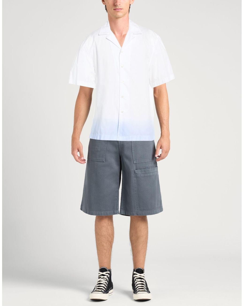 Camisa Grifoni de hombre de color White
