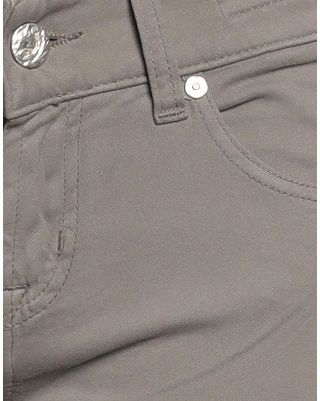 Jacob Cohen Gray Pants Cotton, Lyocell, Elastane