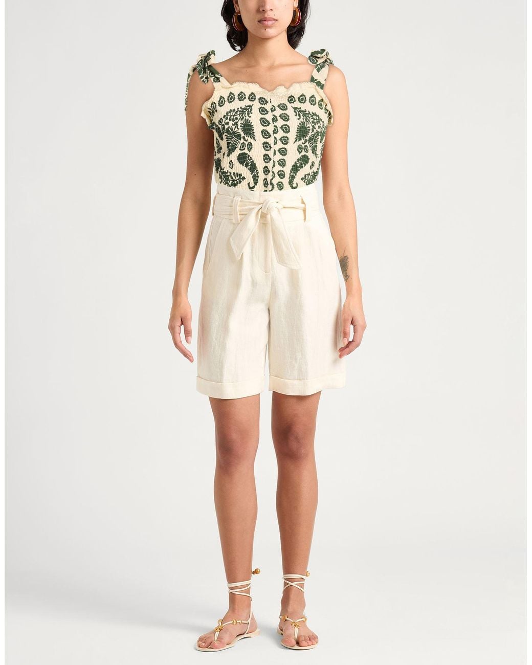 Sandro Metallic Tops