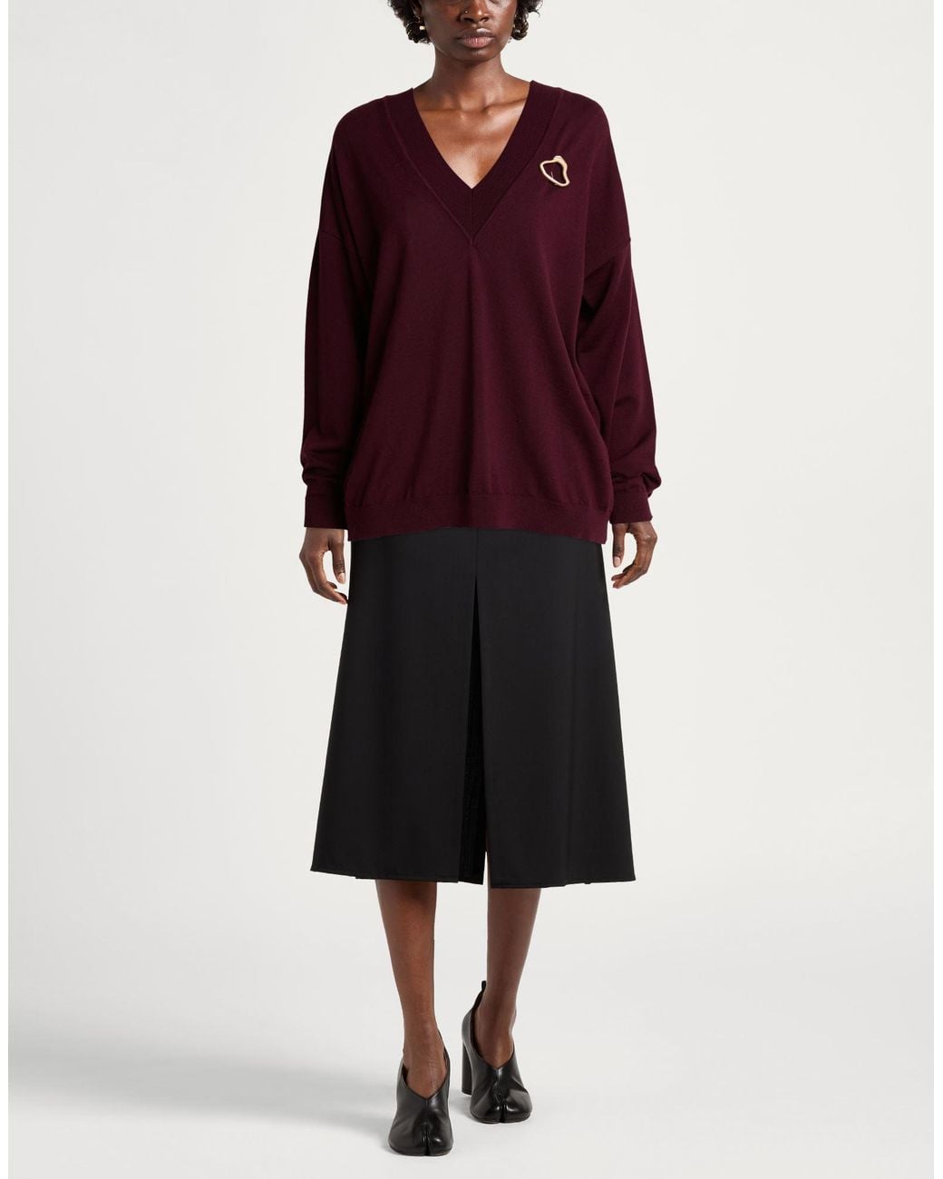 Alpha Studio Purple Pullover