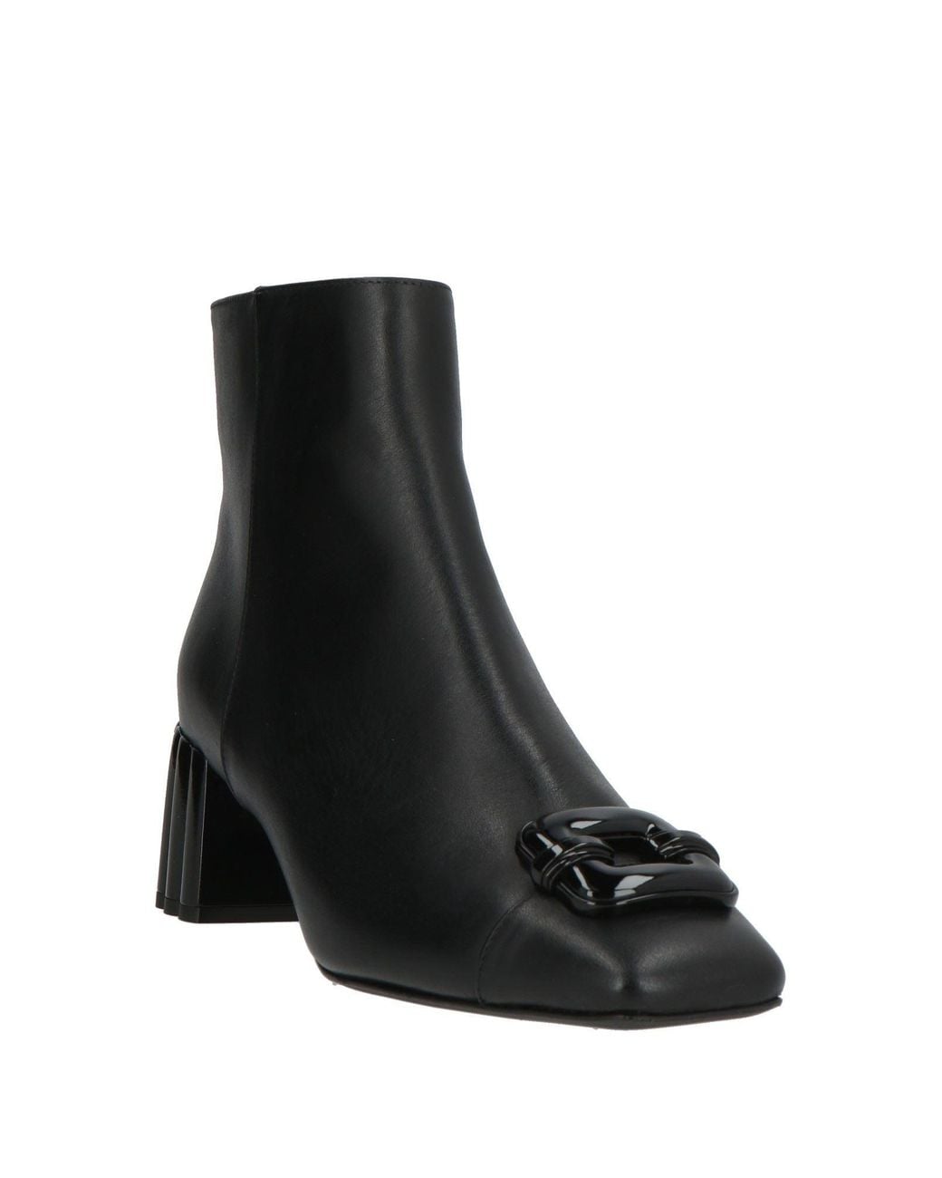 Baldinini Black Ankle Boots Calfskin
