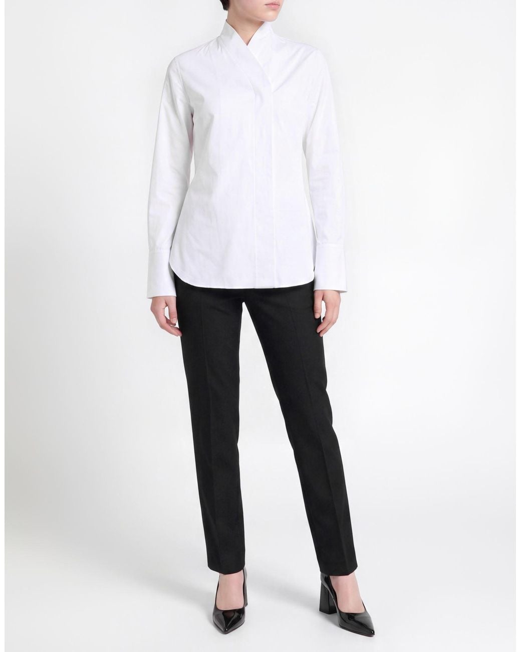 Ferragamo White Shirt Cotton