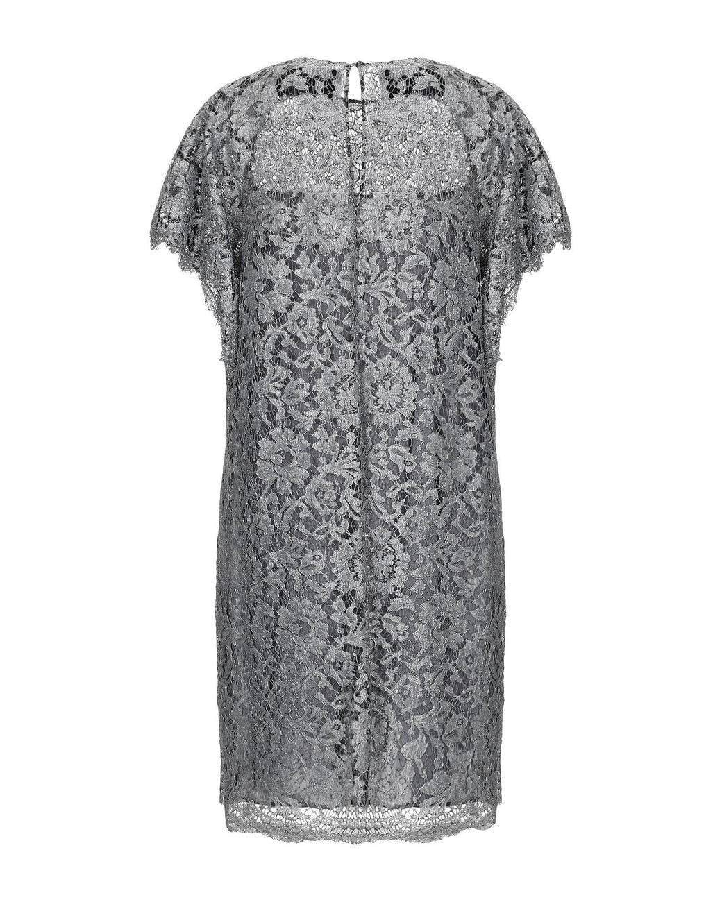 Valentino Garavani Gray Mini Dresses
