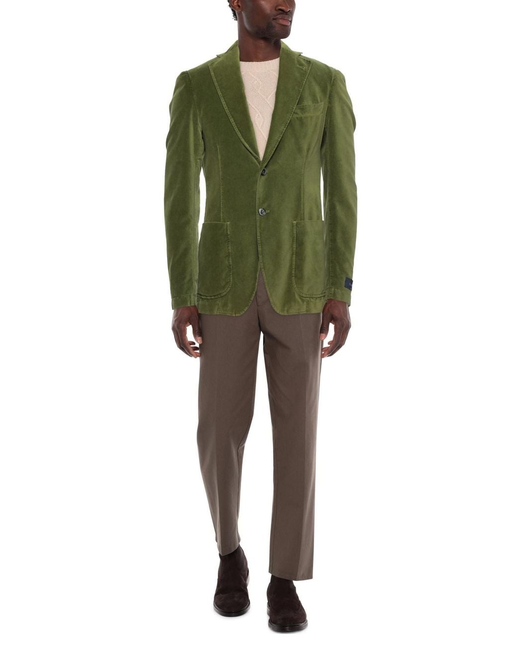 Tombolini Green Blazer for men