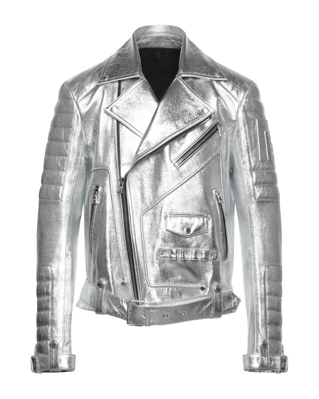 Balmain Jacket in Metallic for Men | Lyst