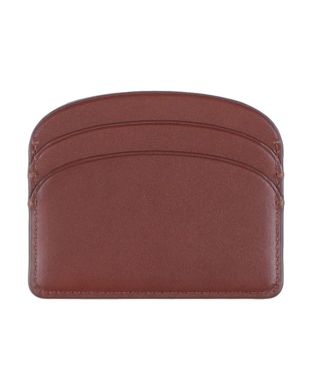 Tarjetero A.P.C. de color Red