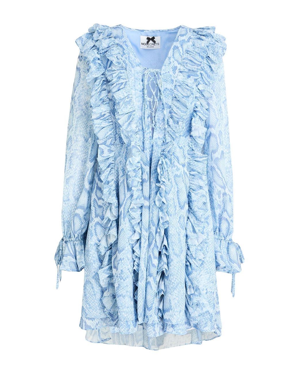 Robe Courte No Secrets en coloris Blue