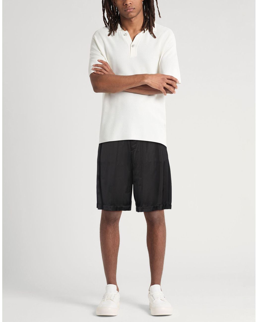 Moschino Black Shorts & Bermuda Shorts for men