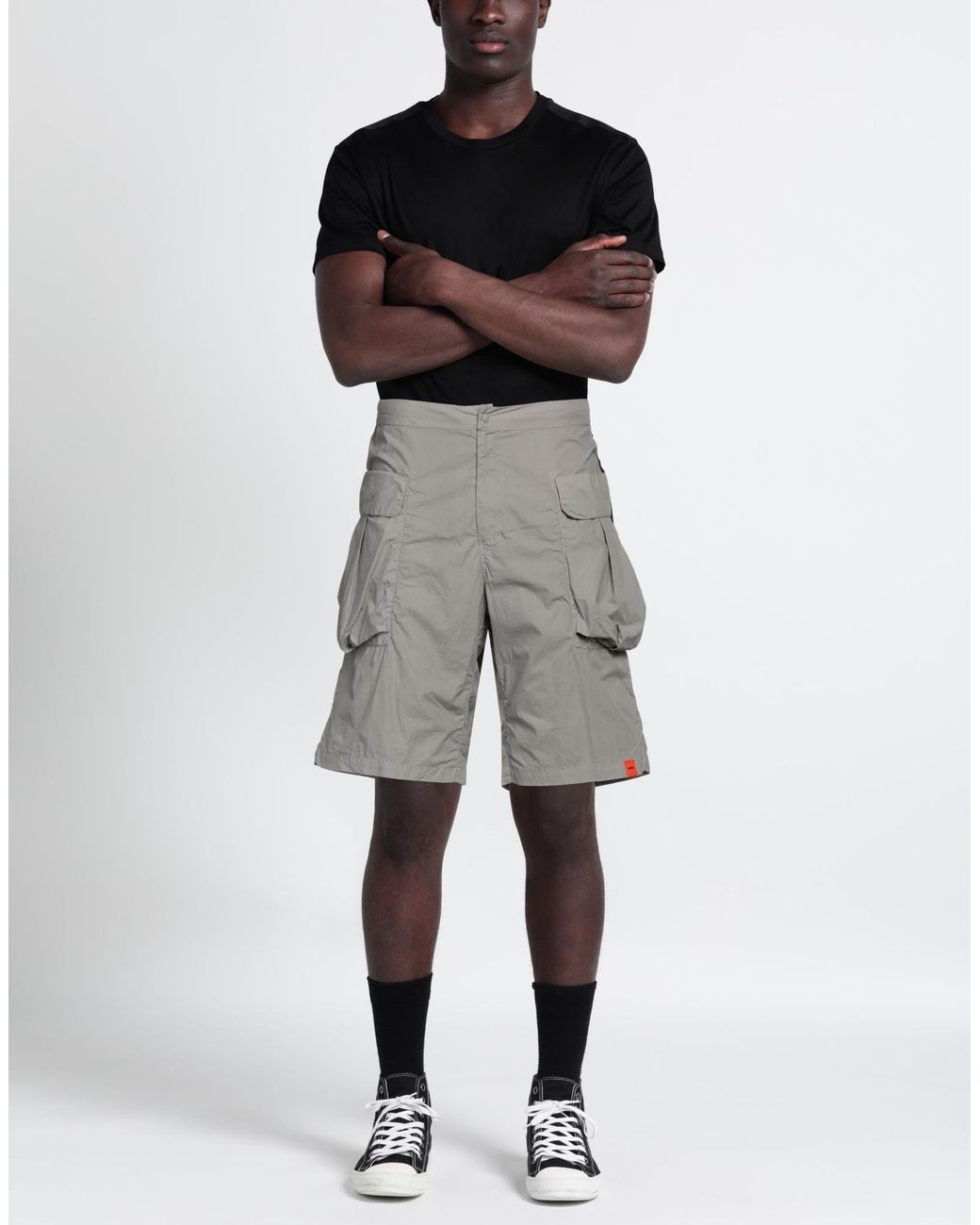 Aspesi Gray Shorts & Bermuda Shorts for men
