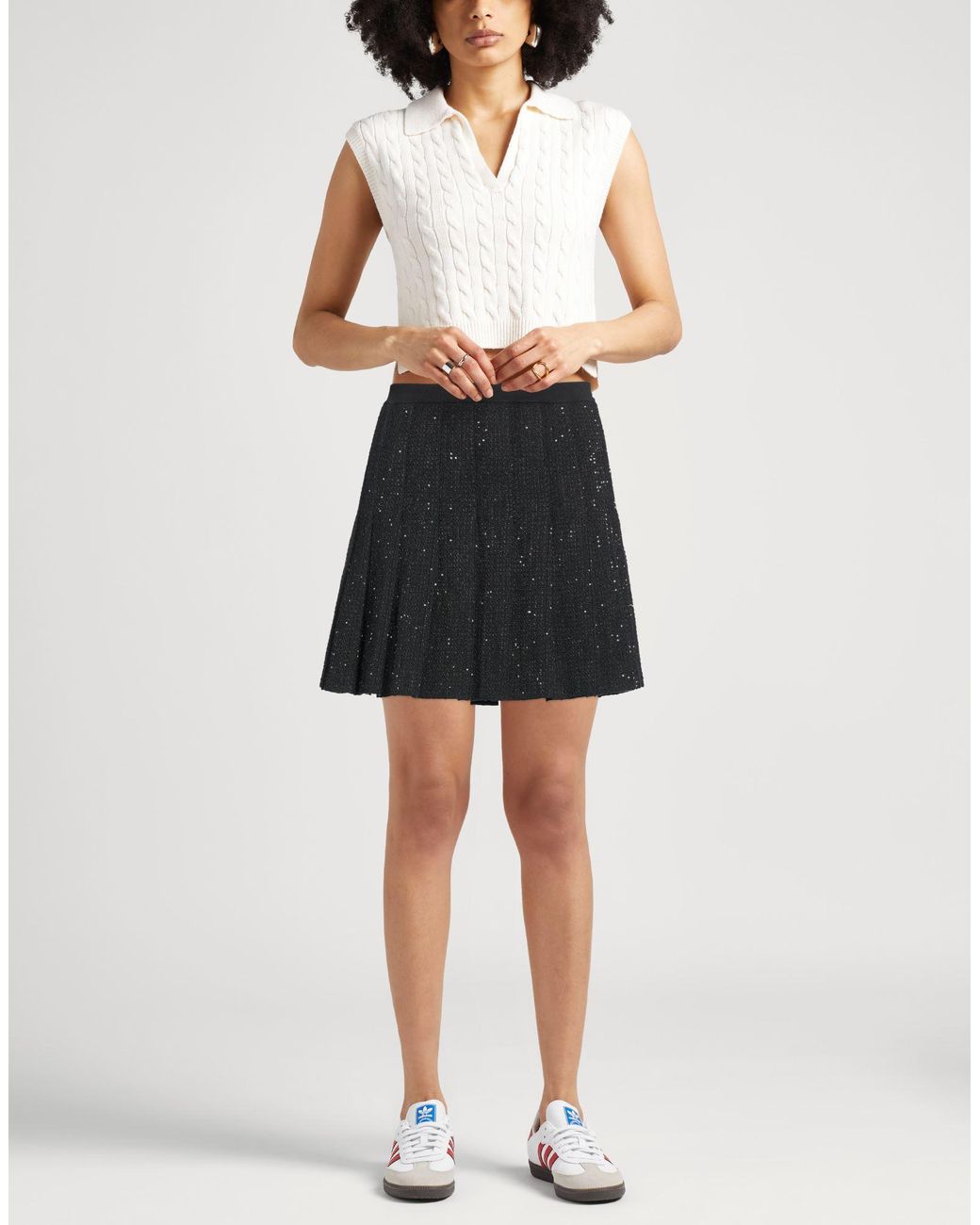 Sandro Black Mini Skirt