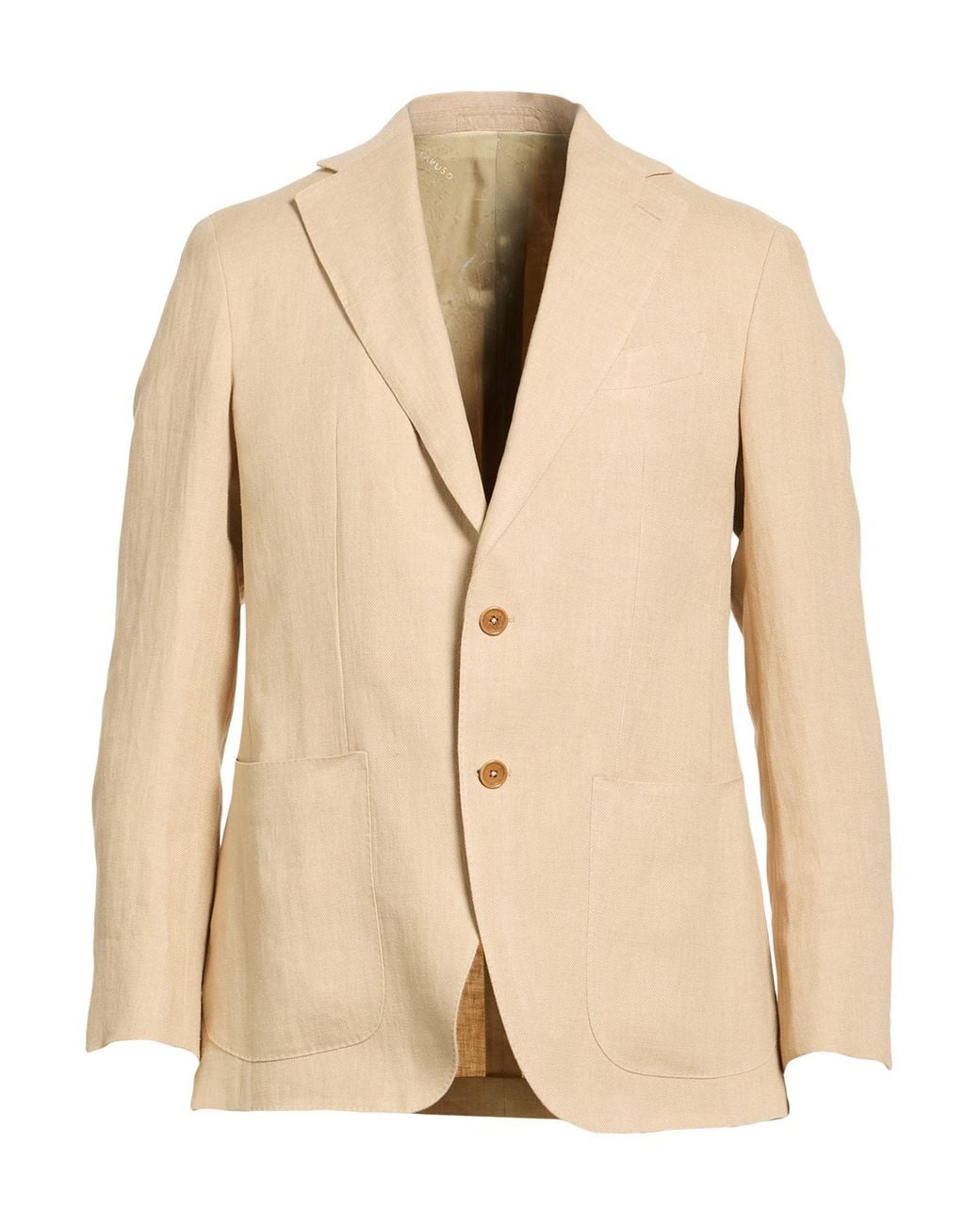 Caruso Natural Blazer for men