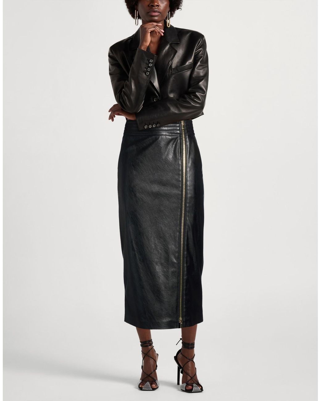 Pinko Black Midi Skirts