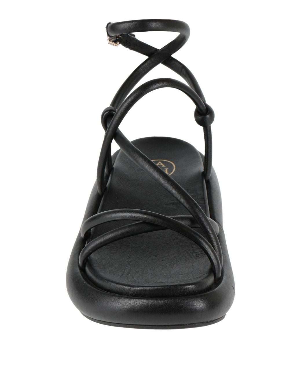 Ash Black Sandals Leather