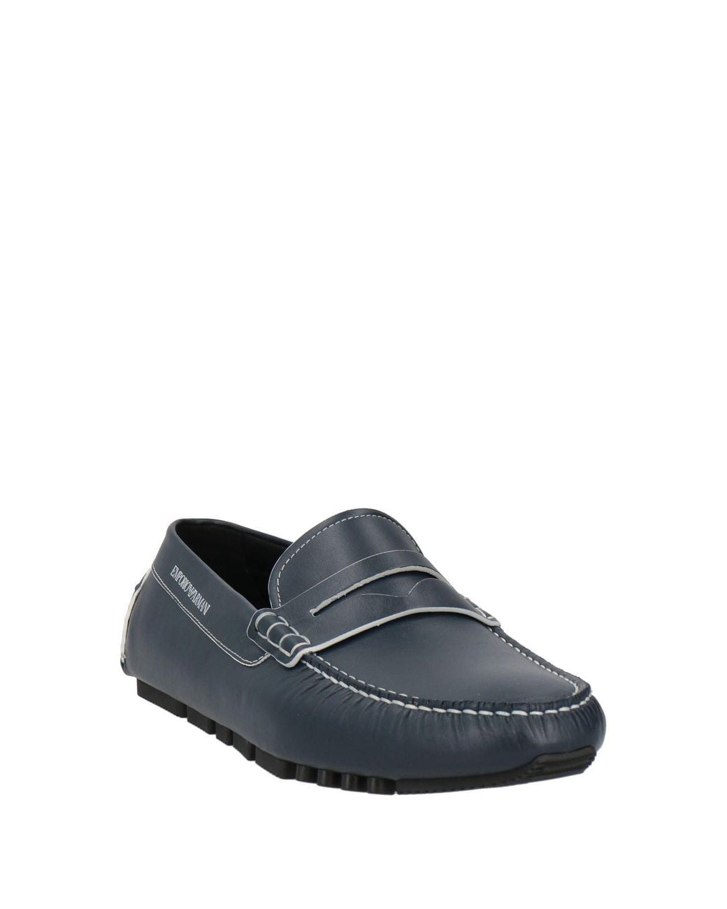 Emporio Armani Blue Loafer for men