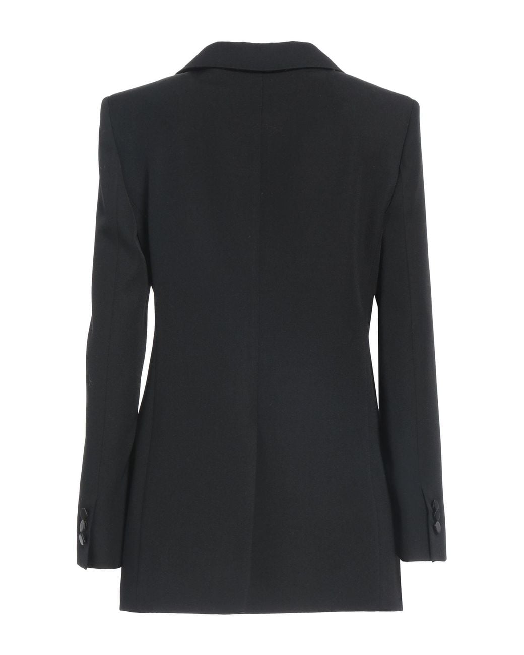 Givenchy Black Blazer Wool, Viscose, Silk