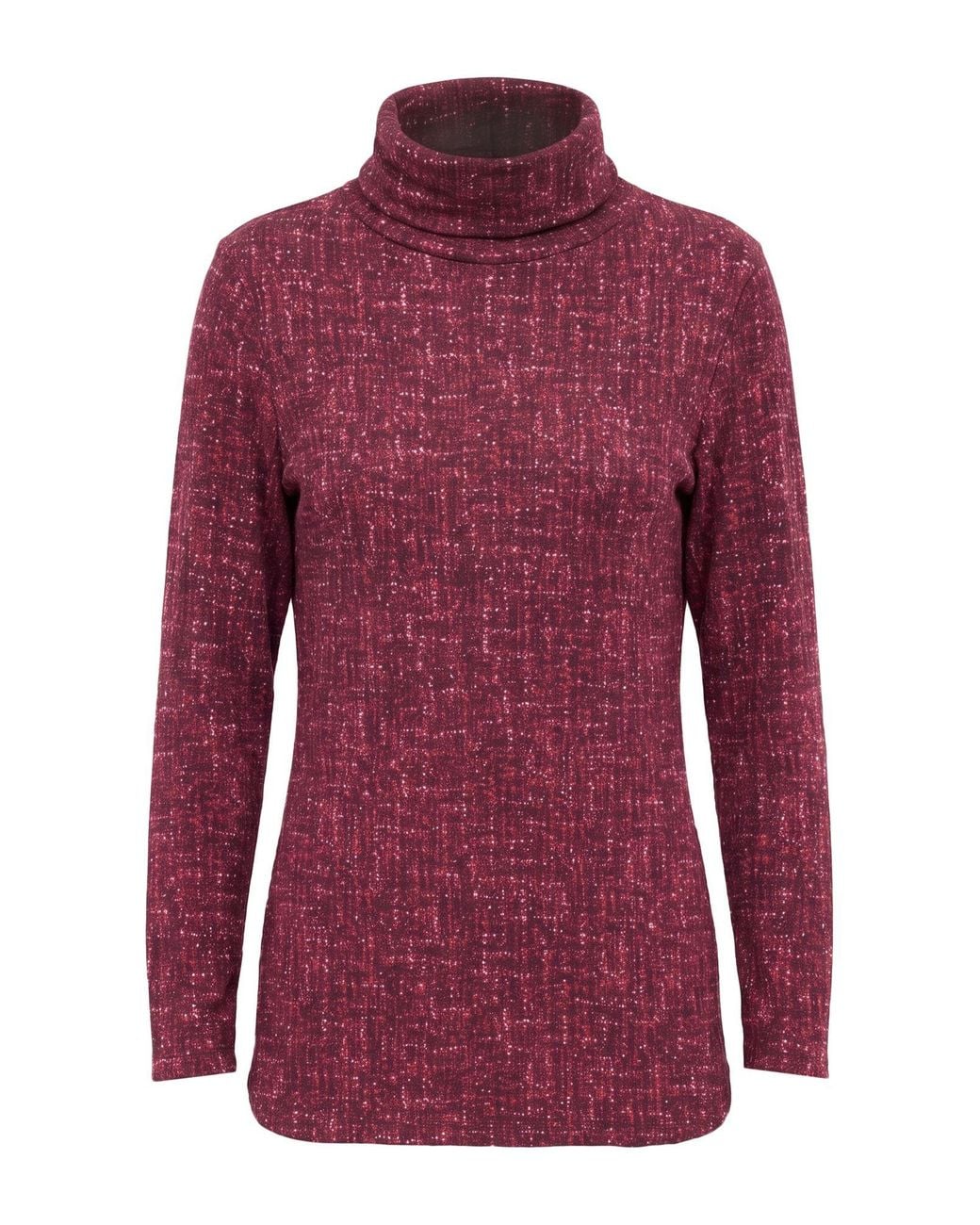 La Petite Robe Di Chiara Boni Red Garnet T-Shirt Polyamide, Elastane