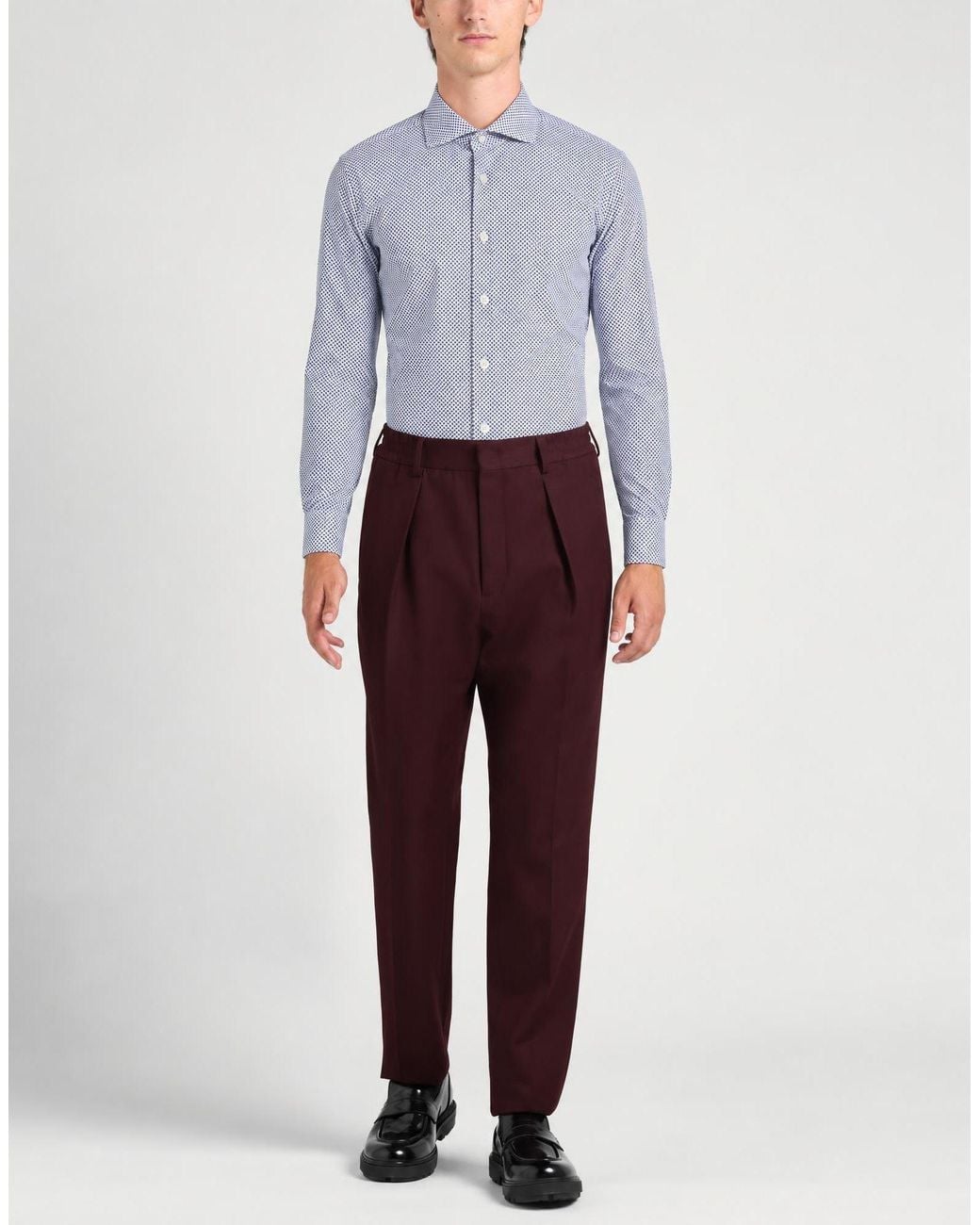 Caliban Blue Midnight Shirt Polyamide, Elastane for men