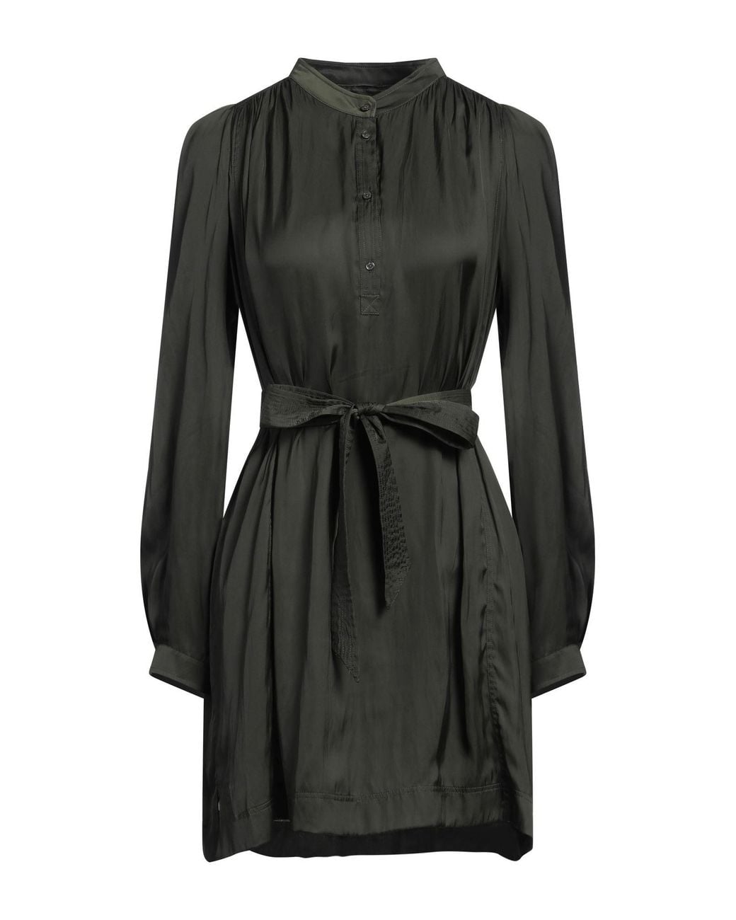 Zadig & Voltaire Black Mini Dress Recycled Polyester, Polyester