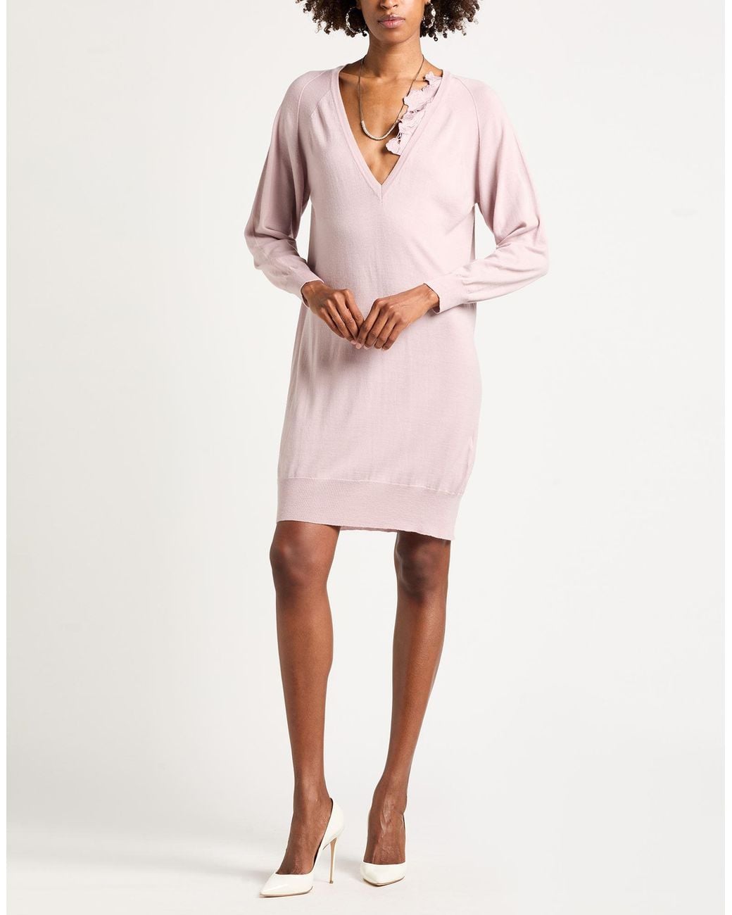 Anna Molinari Pink Mini Dress