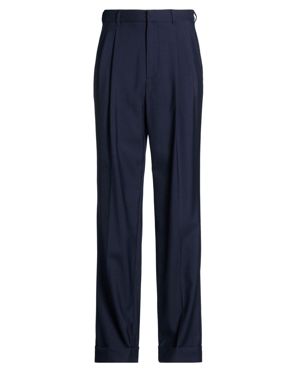 Casablanca Blue Midnight Pants Virgin Wool for men