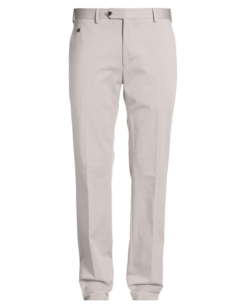 Ferragamo Gray Pants Cotton, Elastane for men