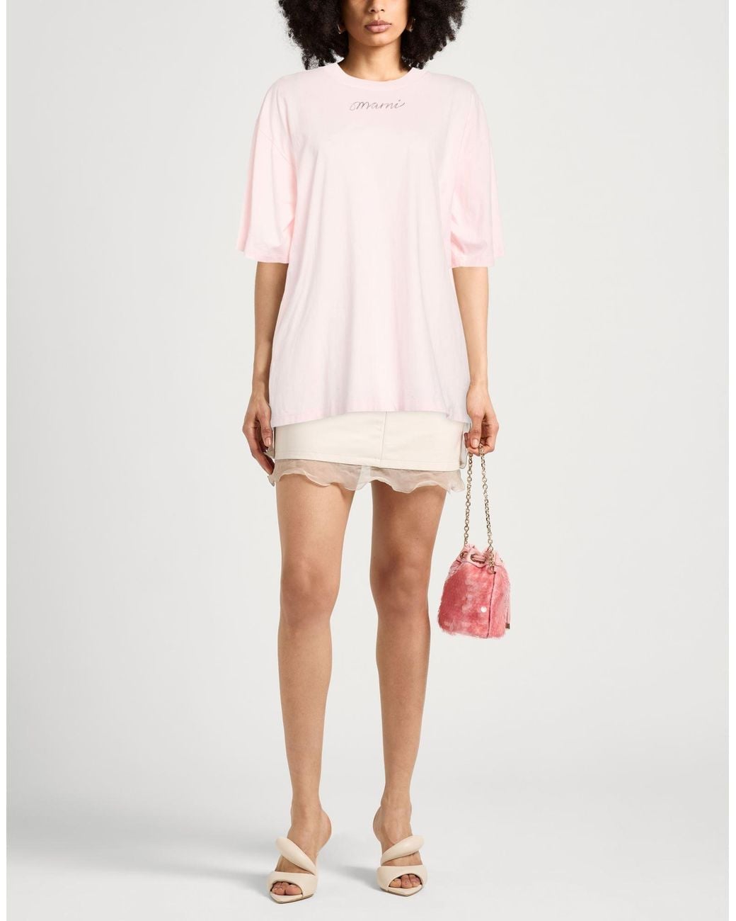 Marni Pink T-Shirt Cotton