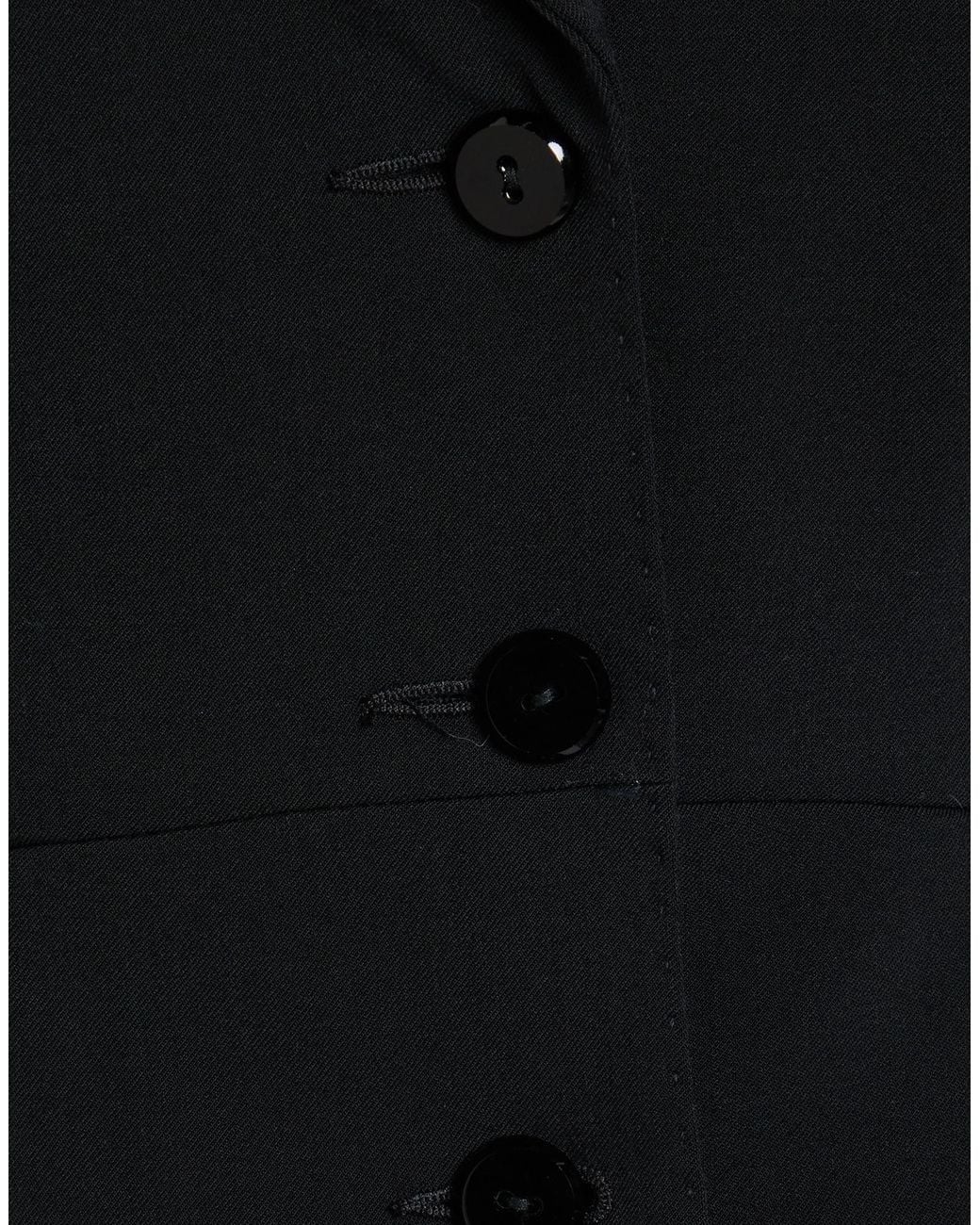Clips Black Suit Viscose, Wool, Elastane