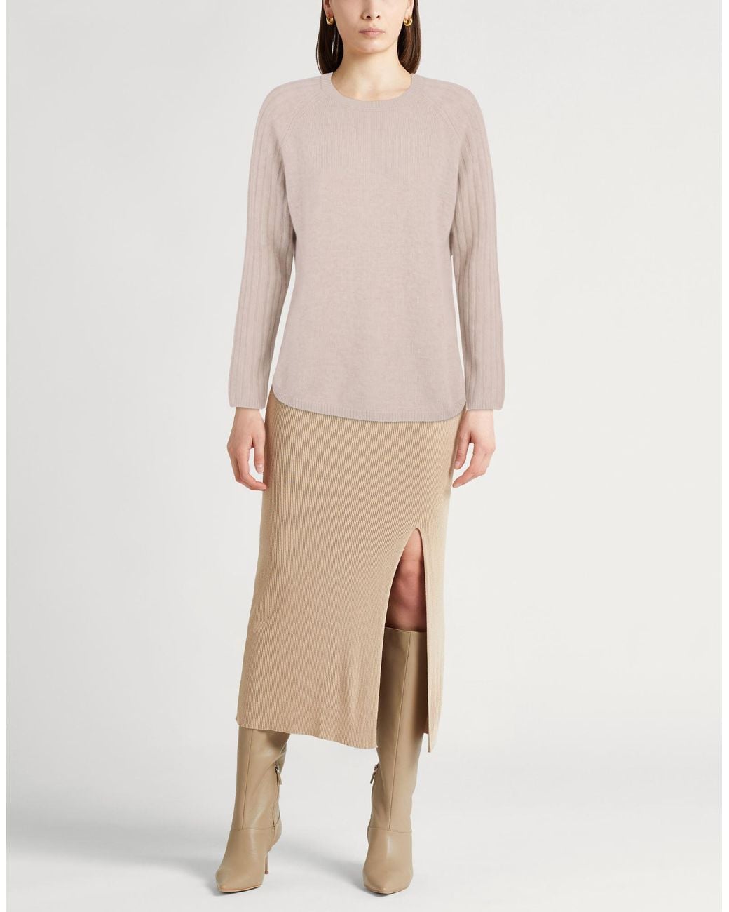 Moorer Natural Sweater Wool, Cashmere
