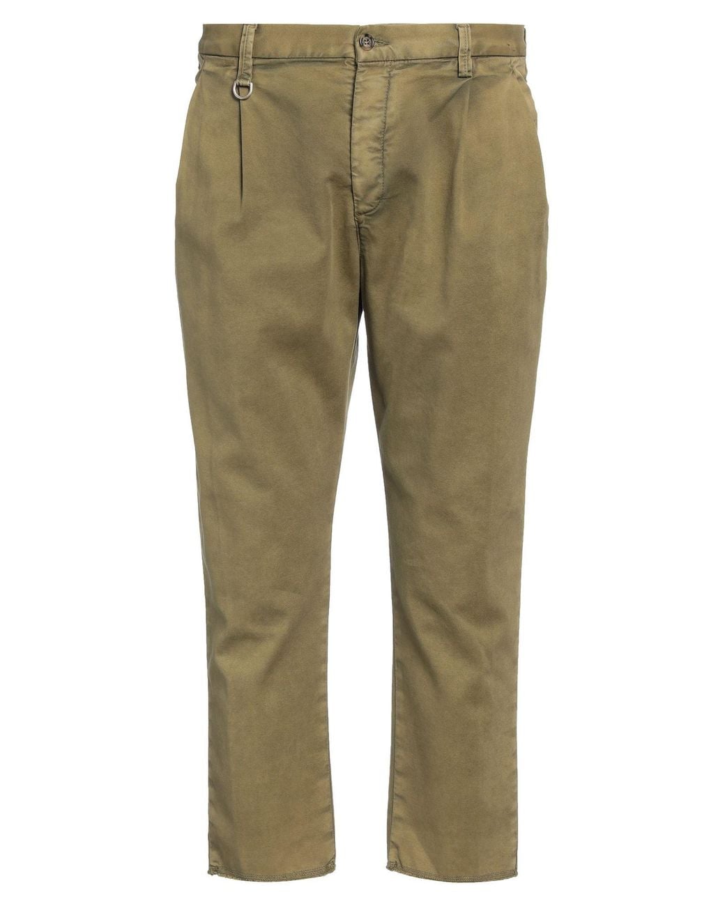 Paolo Pecora Green Pants for men