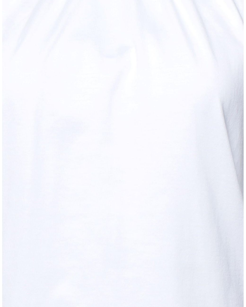 Fabiana Filippi Cotton Top in White | Lyst