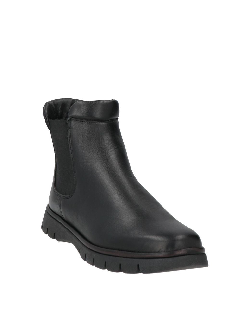 The Flexx Black Ankle Boots Leather