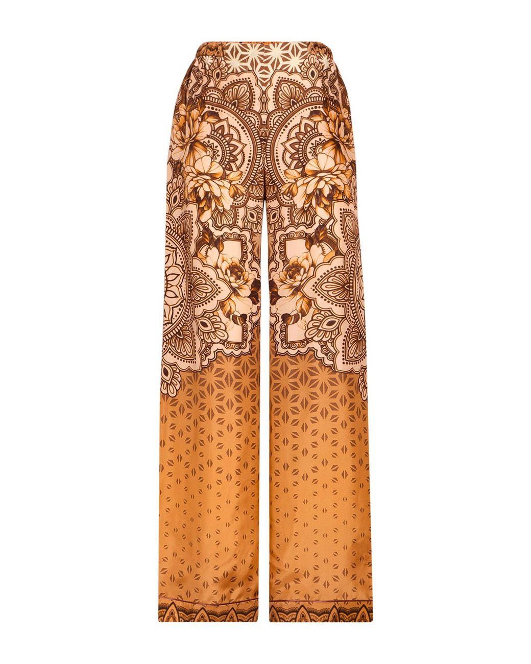 Alberta Ferretti Orange Trouser