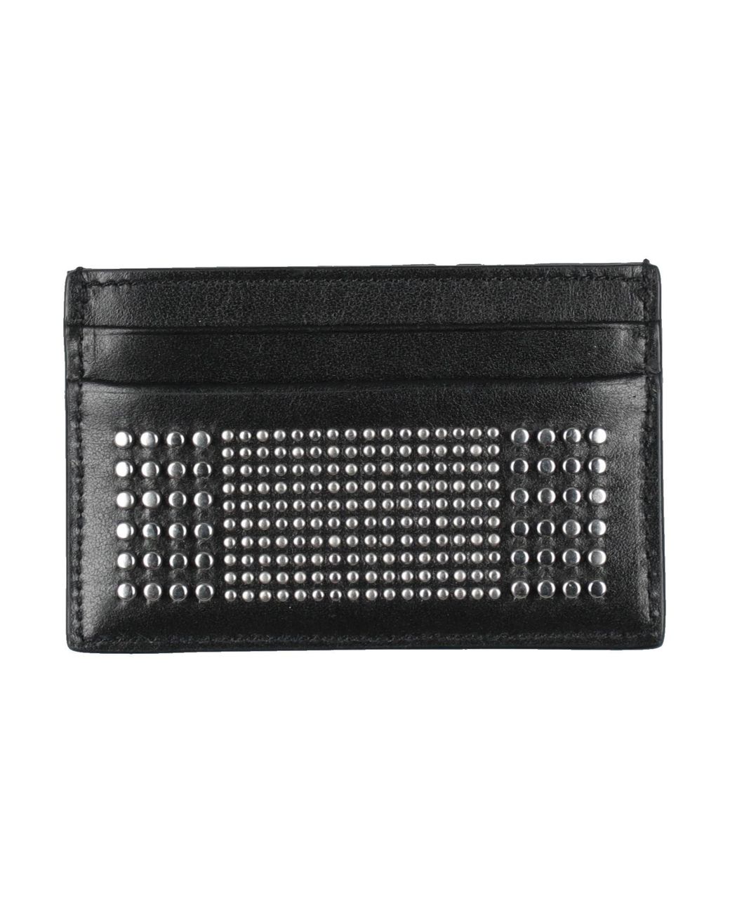 McQueen Black Cardholder for men