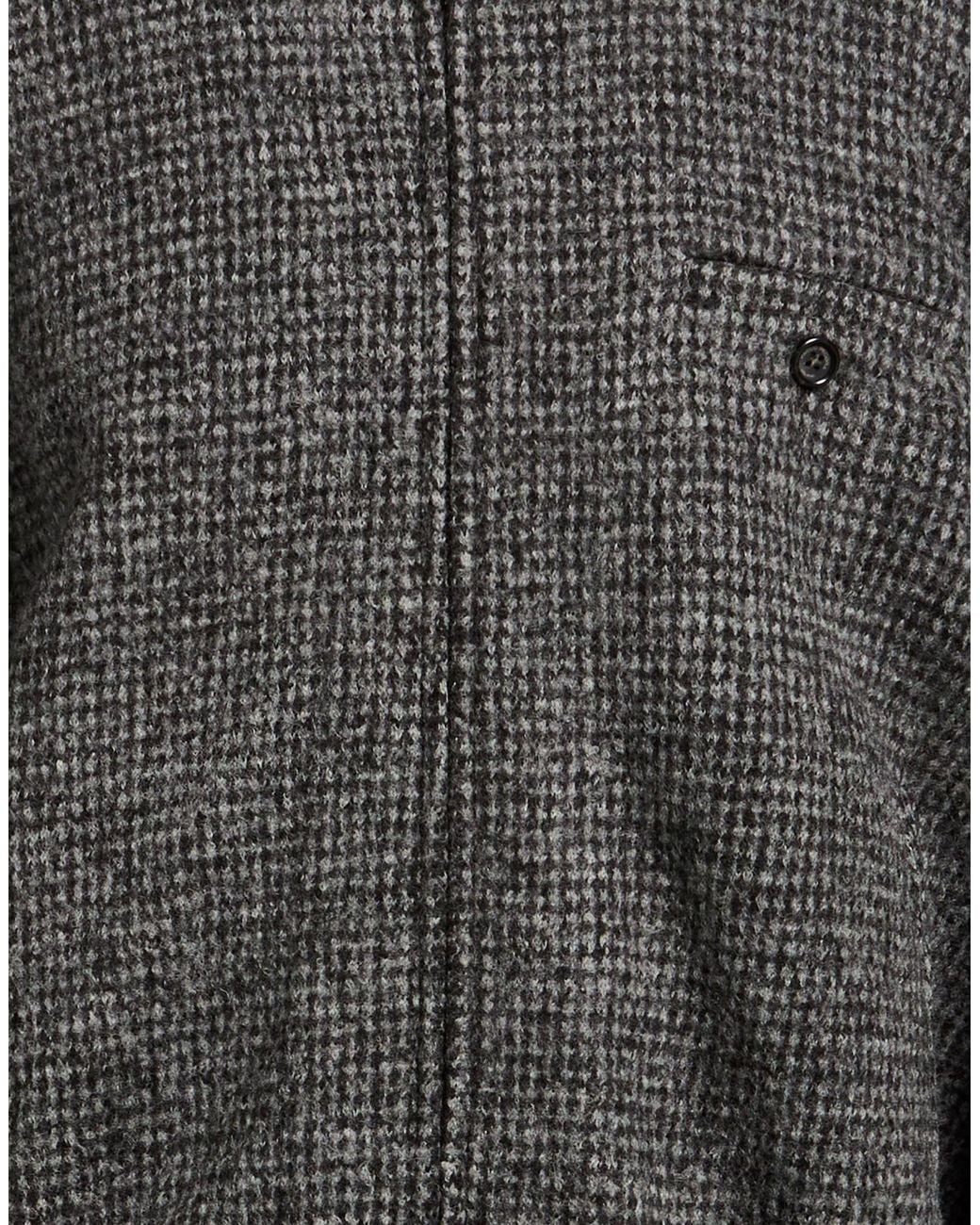Paolo Pecora Gray Jacket Virgin Wool for men