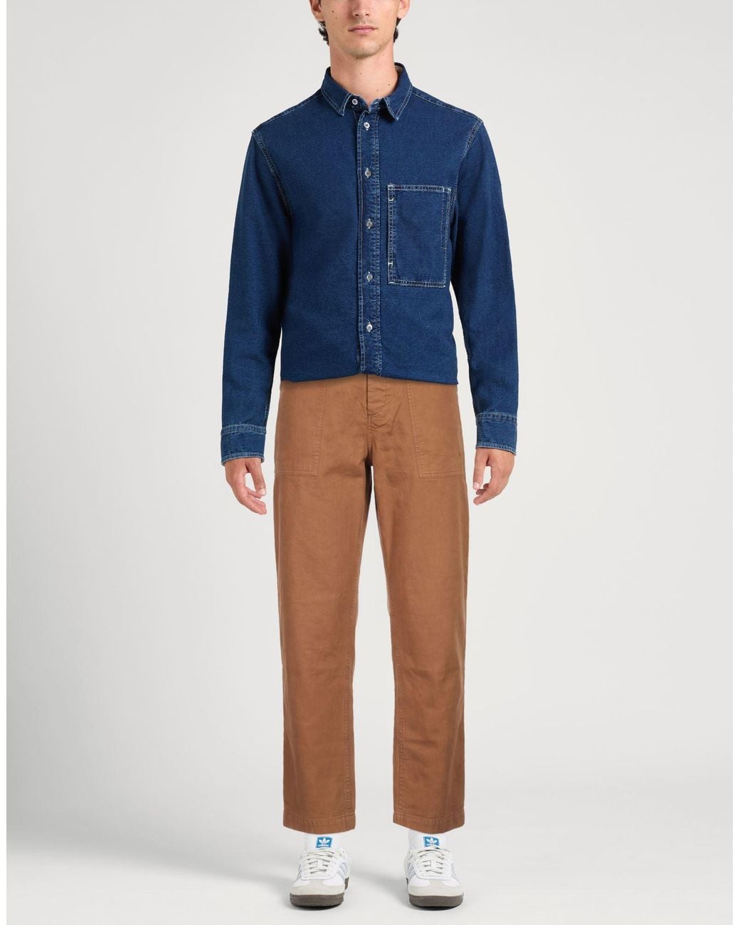 YMC Brown Pants Cotton for men