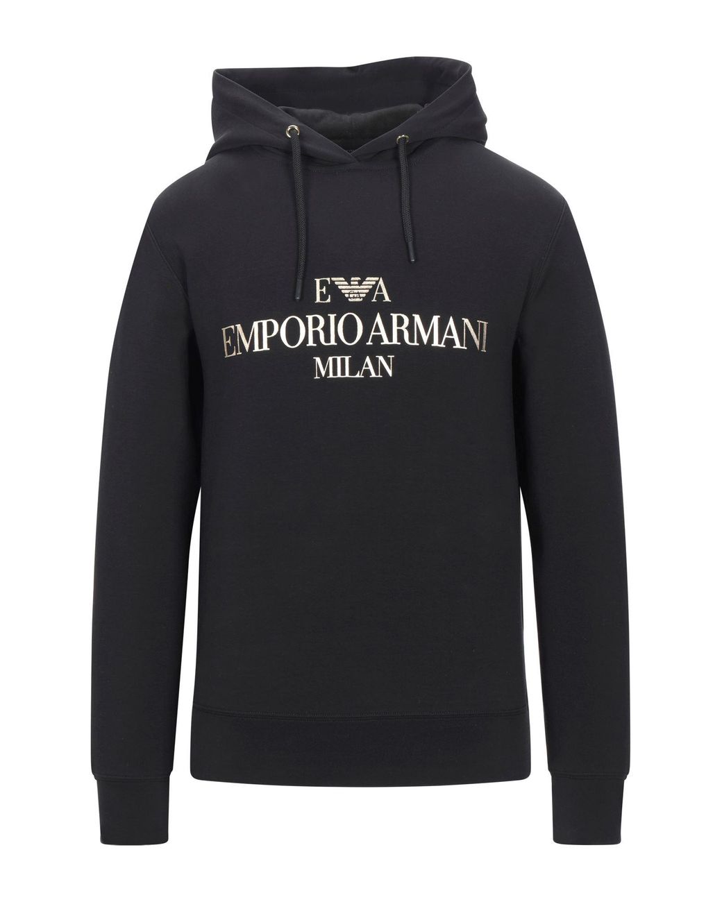 Emporio Armani Sweatshirt in Black for Men - Lyst