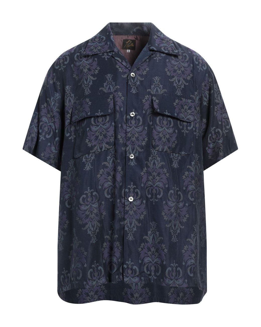 Needles Blue Shirt for men