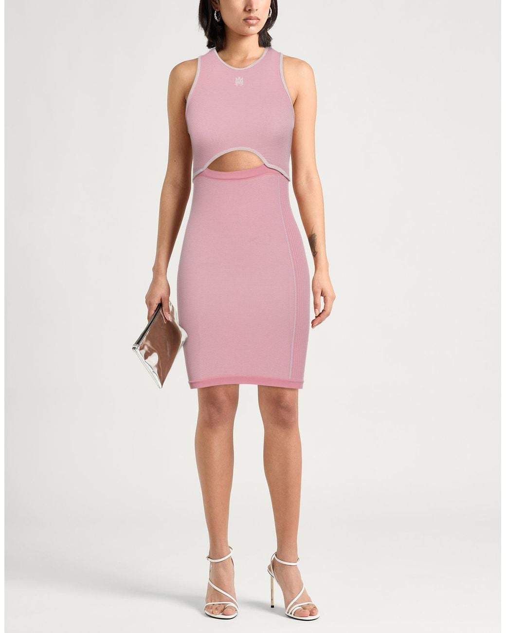 Amiri Pink Mini Dress