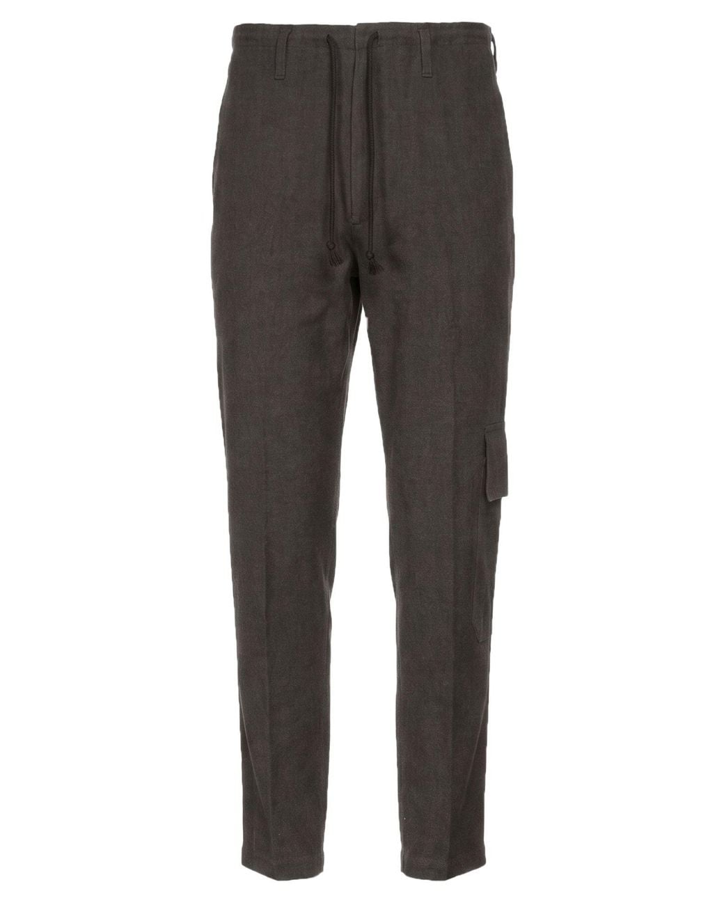 Y's for men Gray Pants Linen, Ramie, Wool for men