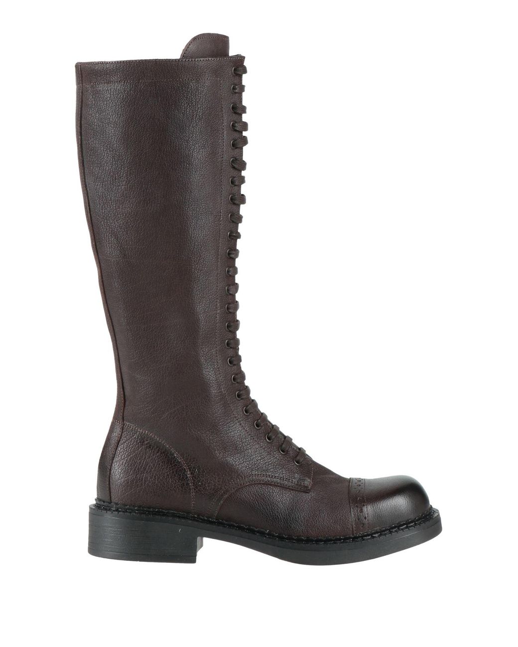 P.A.R.O.S.H. Brown Boot Leather