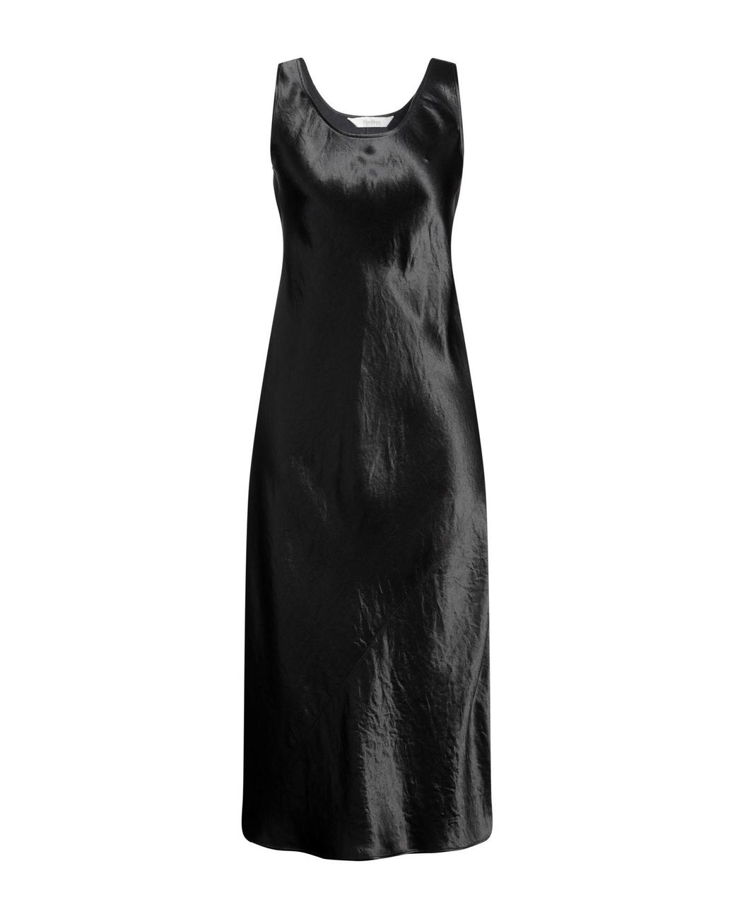 Max Mara Midi Dress in Black | Lyst