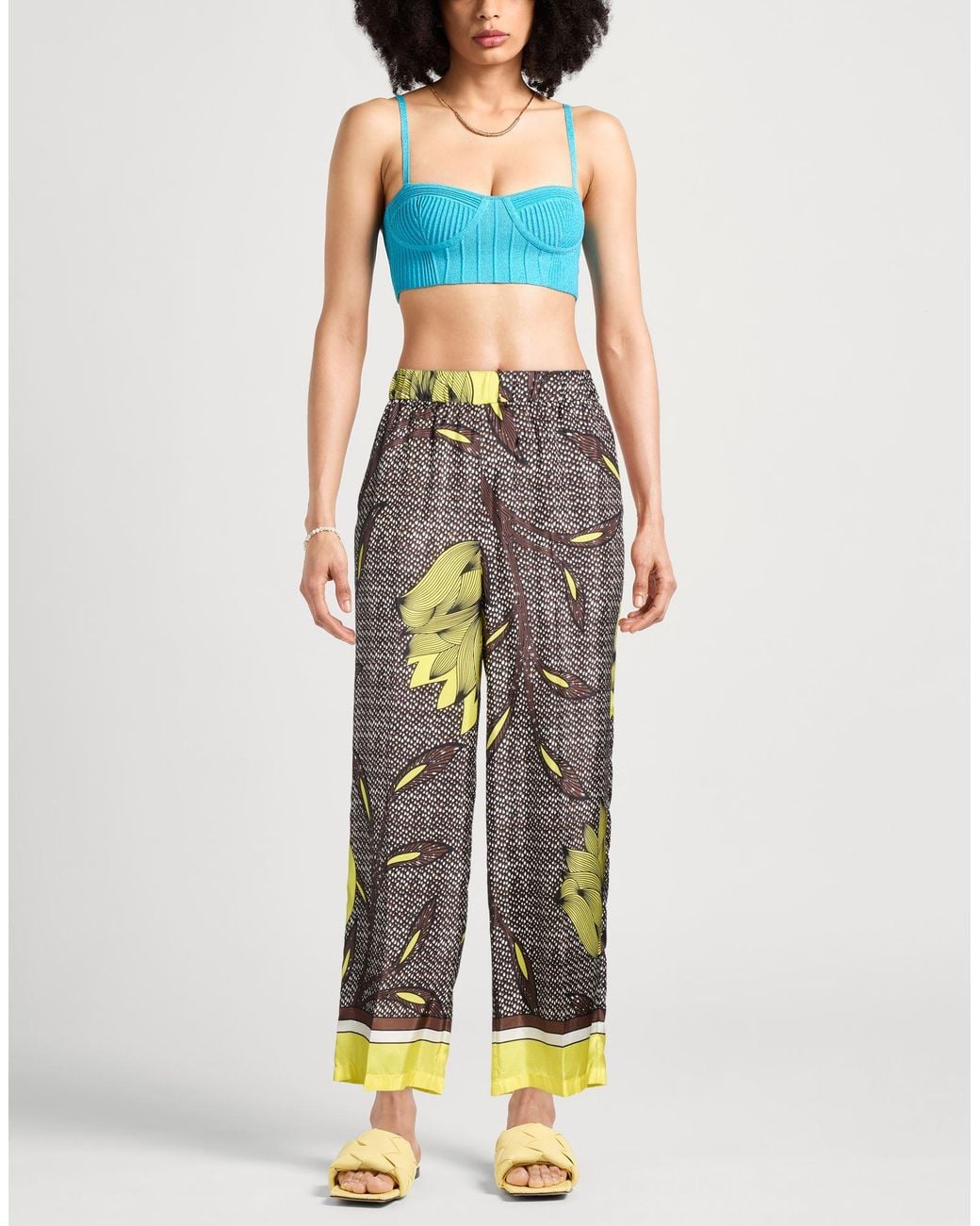 P.A.R.O..H. Pantalon P.A.R.O.S.H. en coloris Yellow