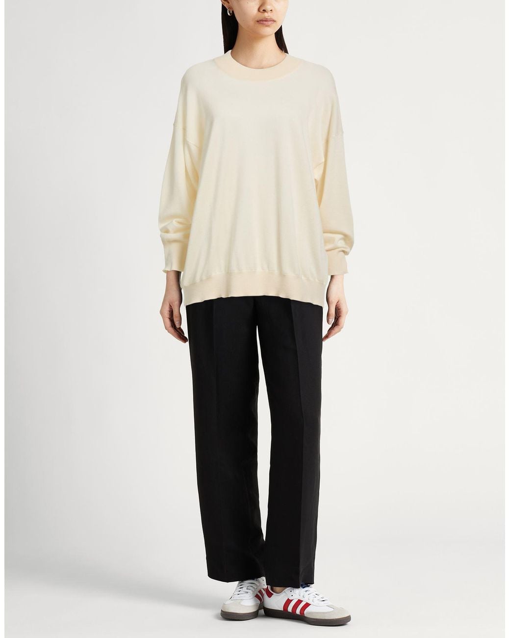 Pullover Massimo Alba de color White