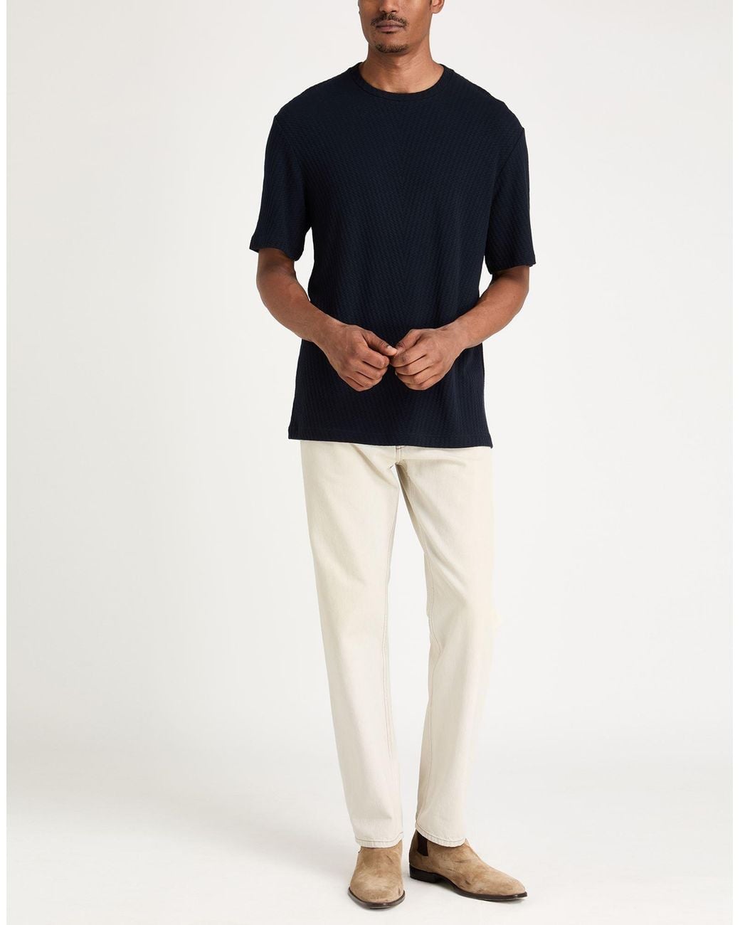 Giorgio Armani Black T-Shirt for men
