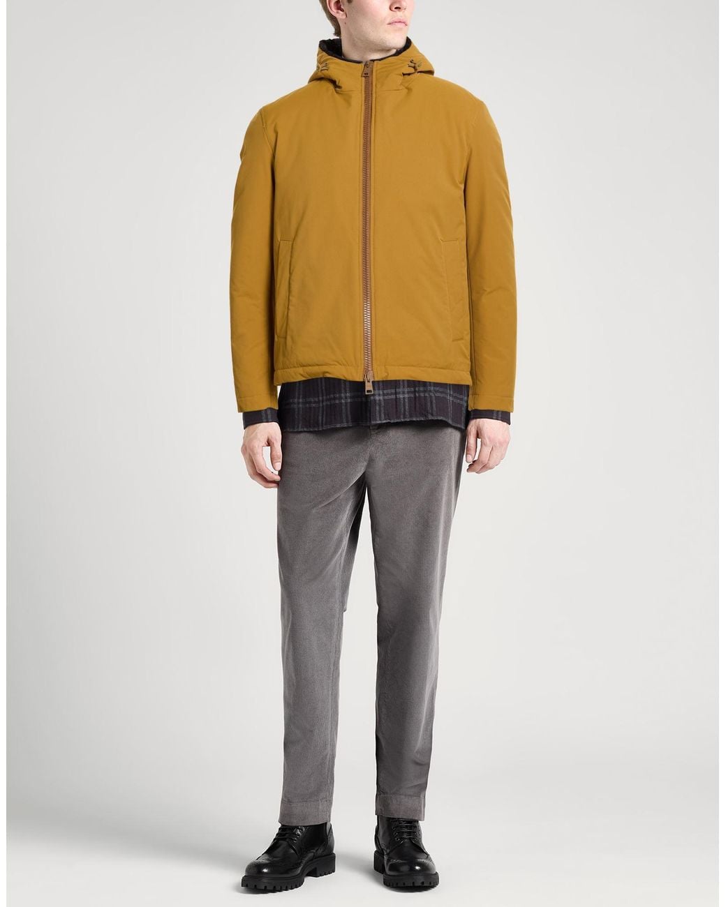 Herno Yellow Jacket Polyester for men