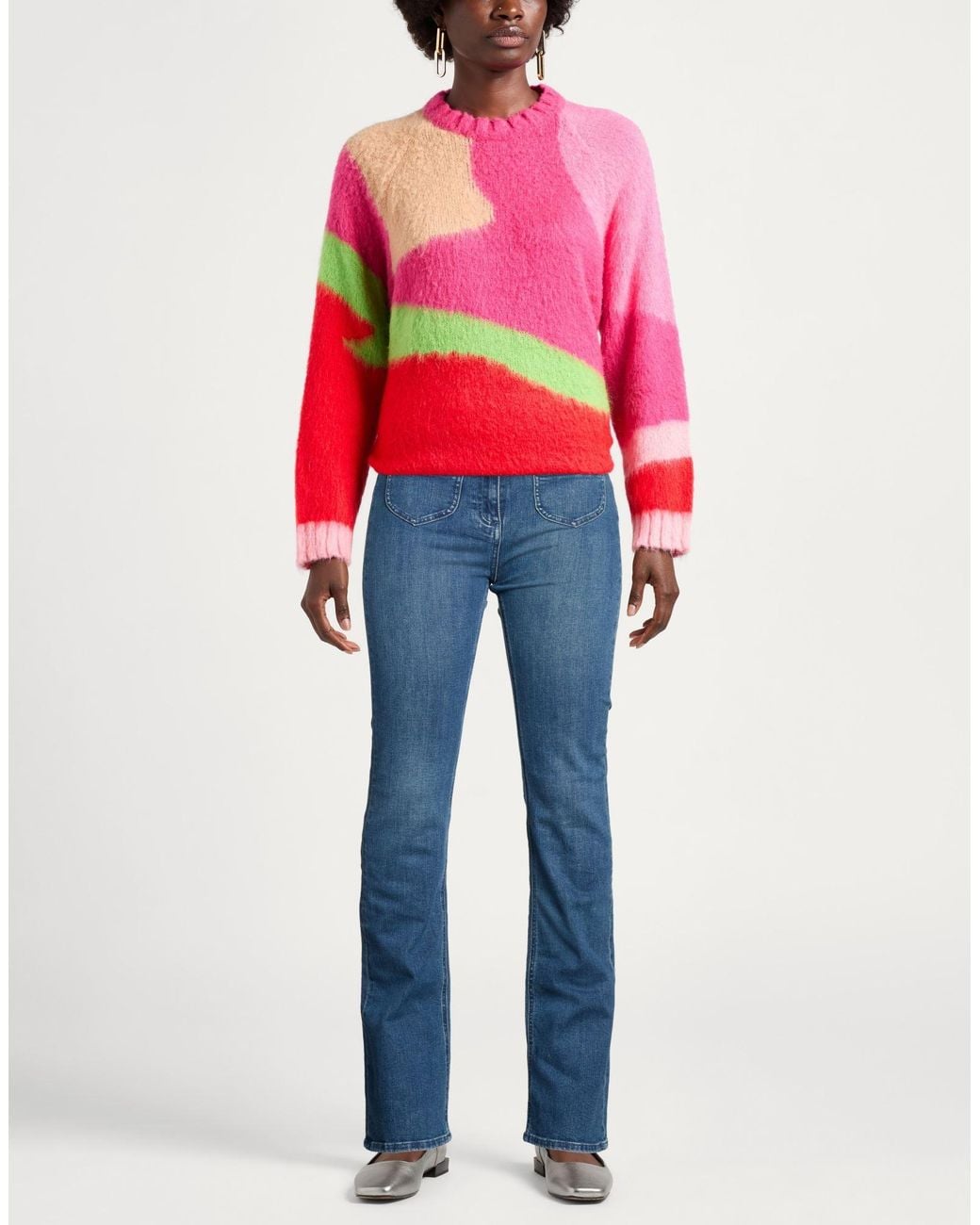 Elisabetta Franchi Blue Jeans Cotton, Lyocell, Elastomultiester, Elastane