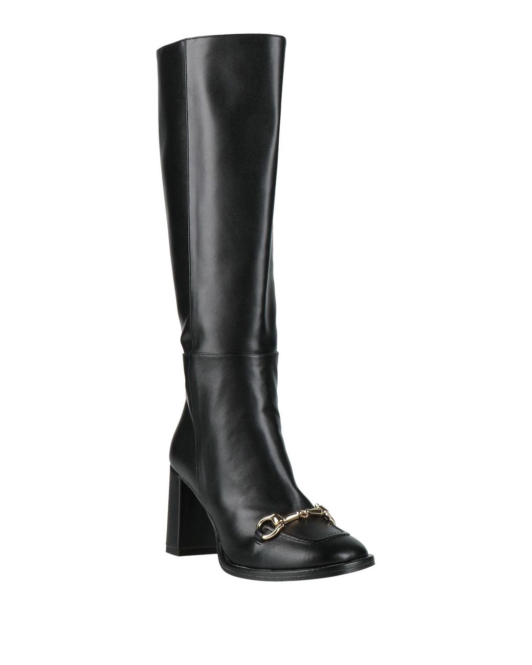 Ovyè Black Boot Textile Fibers